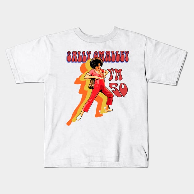 Sally Omalley // Retro Kids T-Shirt by Mandegraph